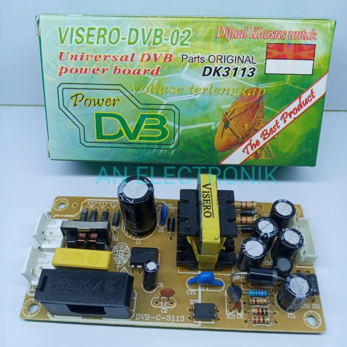 REGULATOR DVB UNIVERSAL HIJAU VISERO (WD-DVB-02)