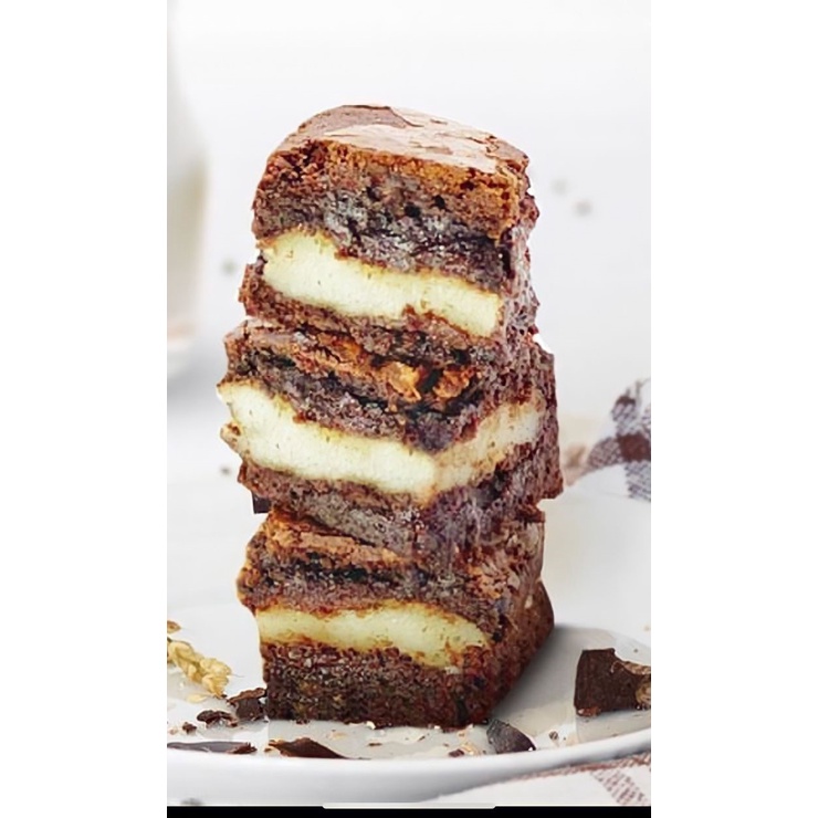 

Na papa Fudgy Brownies Chocolate Cheese