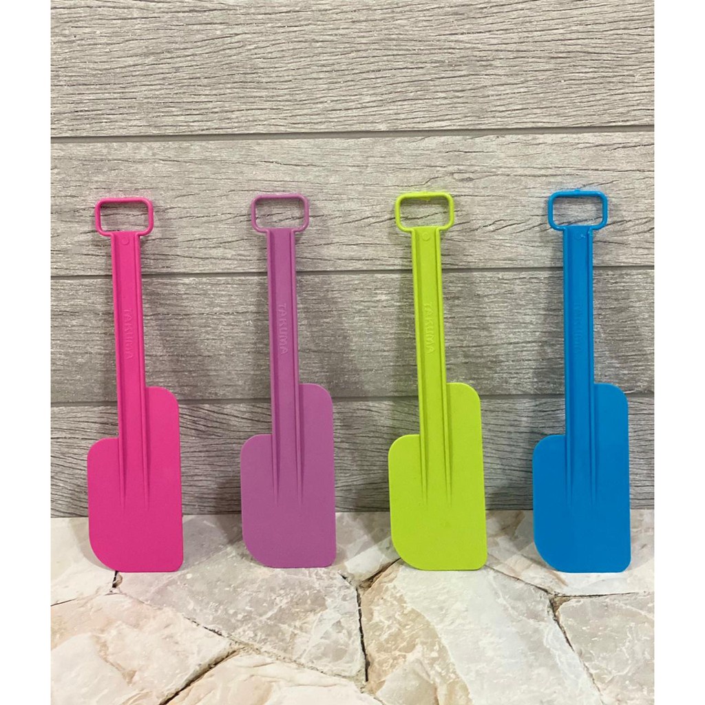 Rizkyonline88 Spatula plastik chery polesan kue Solet plastik POC-507-D