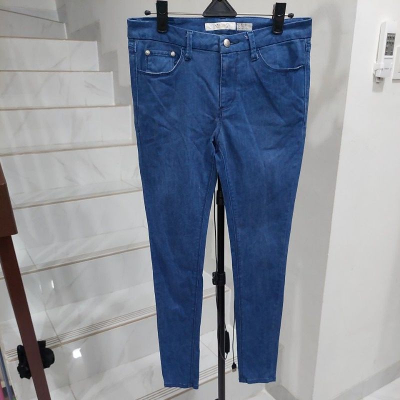 CELANA JEANS WANITA AZUL BASIC soft jeans