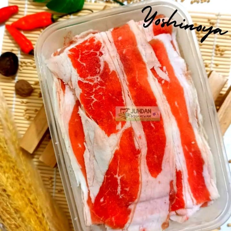 

Slice Yoshinoya 250 gram / Beku