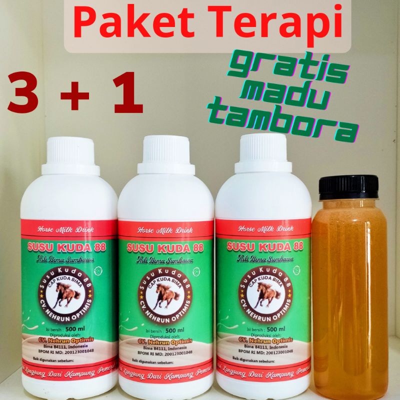 

PROMO SUSU KUDA, PAKET TERAPI SUSU KUDA LIAR 3 BONUS MADU