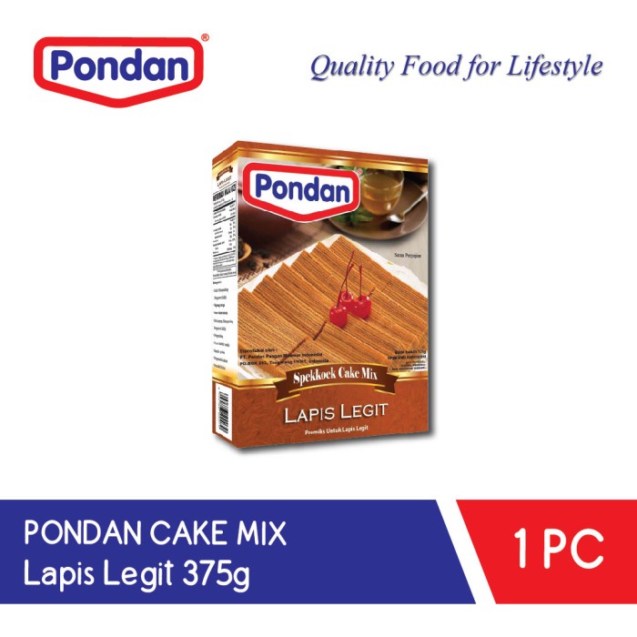 

Pondan Lapis Legit 375g