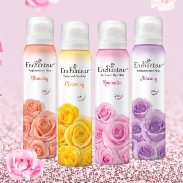 Enchanteur Body Mist 150ml Charming Romantic Original