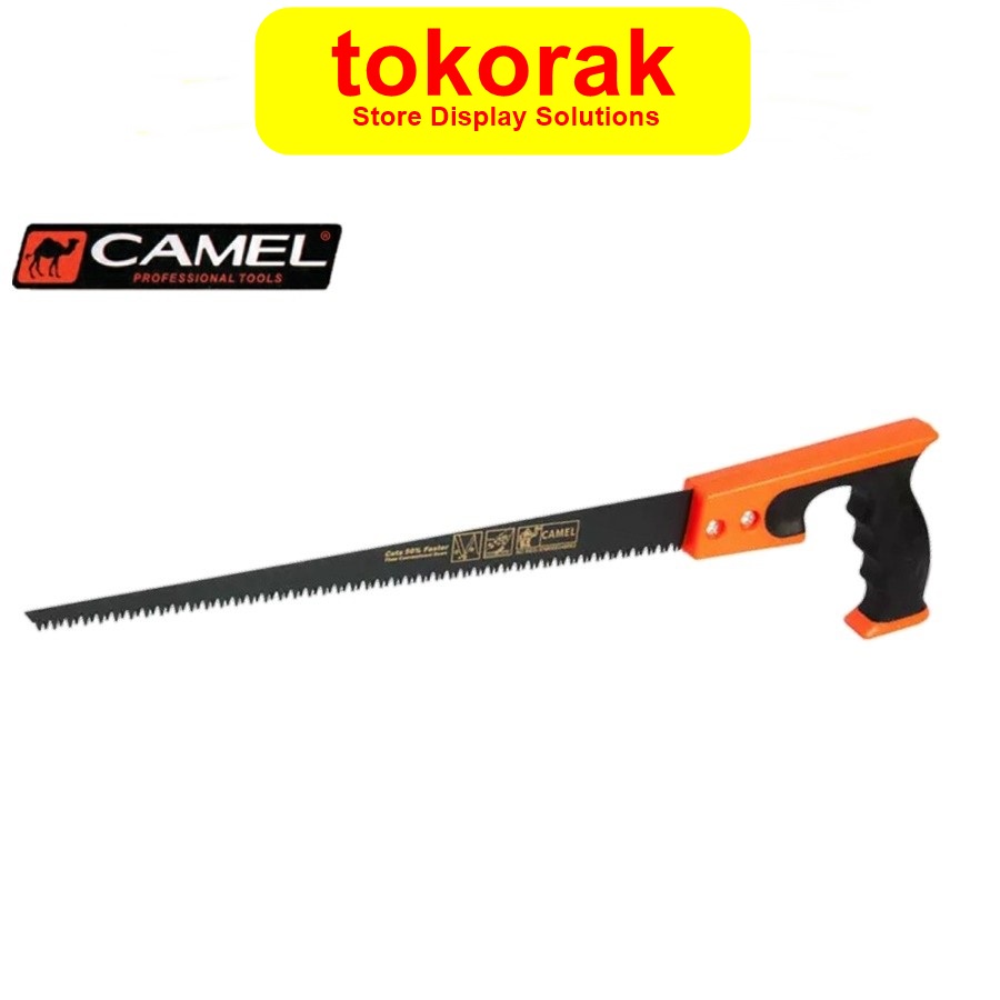 GERGAJI KAYU LANCIP 14 INCH CAMEL GERGAJI KOMPAS COMPASS SAW TEFLON