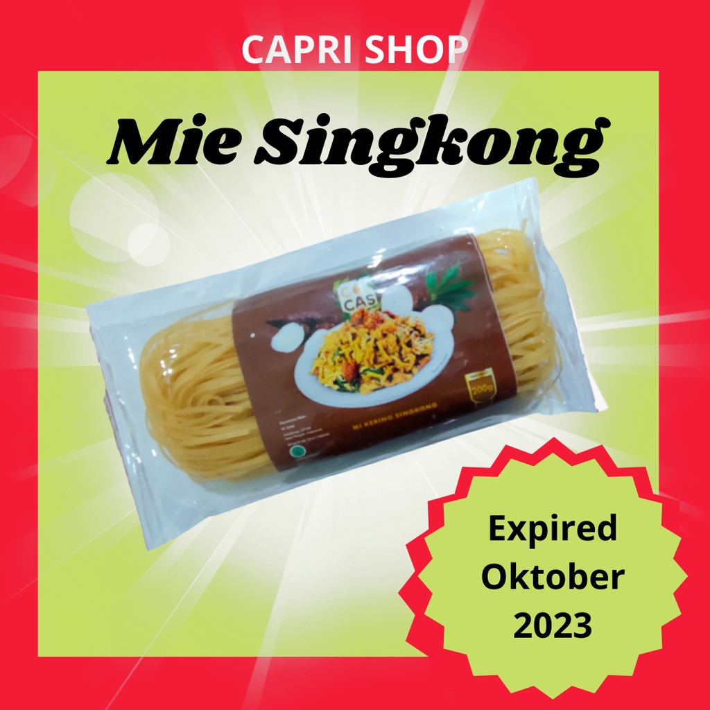 MIE KERING SINGKONG 200 GRAM