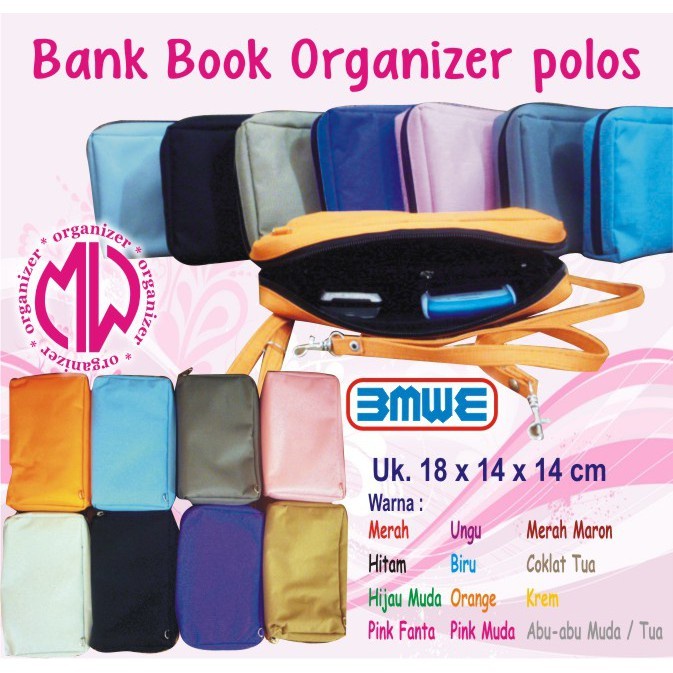 Diskon Dg880 Bank Book Tas Untuk Membawa Bank Dompet Token Dll Bbo