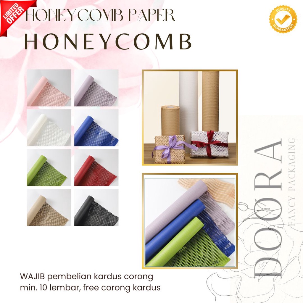 

Honeycomb Bubblewrap Paper Wrap