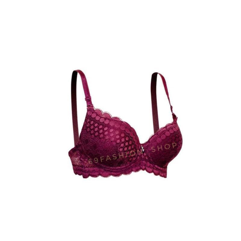 NEW ELENA BRA BUSA TIPIS CUP BESAR BERKAWAT KAIT 2 E 24525 Size 34B - 40B