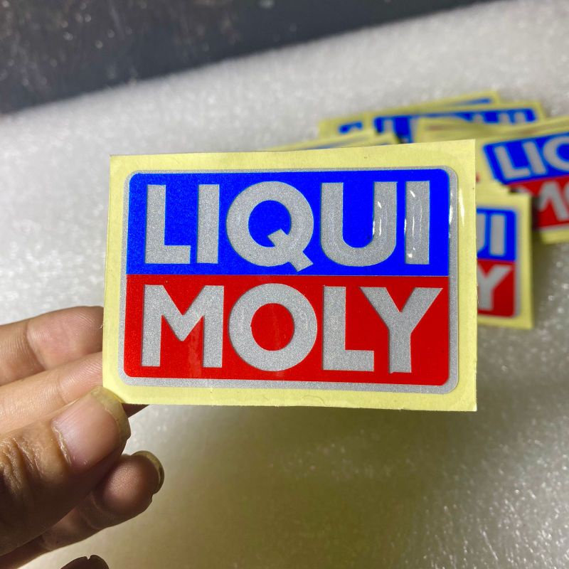 Sticker LIQUI MOLY cuting sticker 1pcs