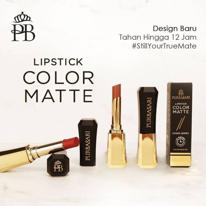 Purbasari Hydra Series Color Matte Lipstick