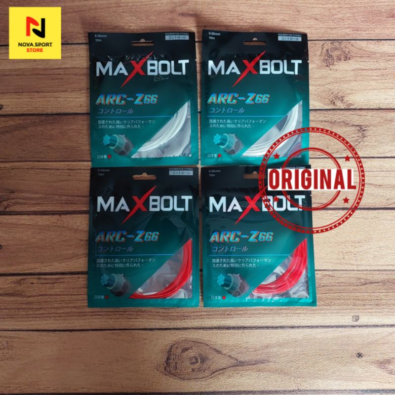 SENAR BADMINTON MAXBOLT ARC Z 66 MADE IN JAPAN