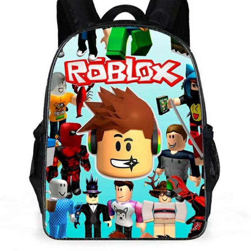 KADO TAS RANSEL PAUD TK SD ROBLOX HITAM ANAK SEKOLAH LAKI-LAKI COWOK HADIAH BERKUALITAS TERJANGKAU TERMURAH PALING LARIS