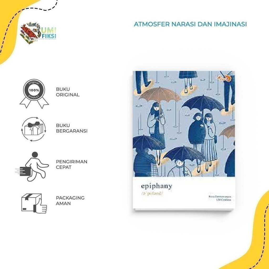 BUKU Novel -  Epiphany by Reza Darmawangsa dan Lovita Cendana - Bumi Fiksi