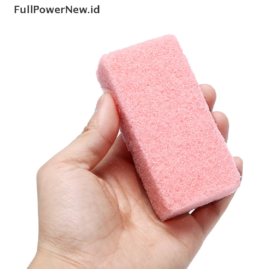 Power Pumice Sponge Batu Exfoliate Perawatan Kaki Menghilangkan Kulit Mati Keras Kaki Rasp ID
