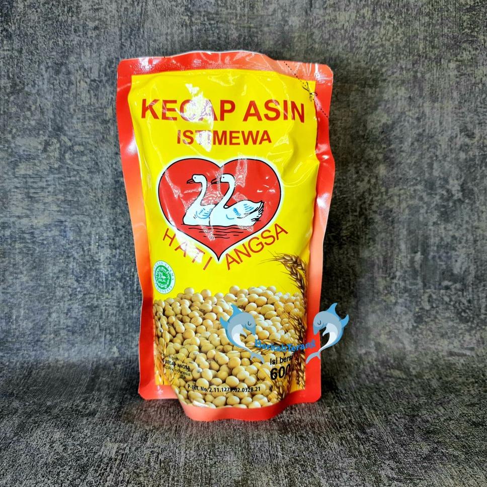 

❉Paling Popular Z7HKR Kecap Asin HATI ANGSA Refil 600ml 45 Baru