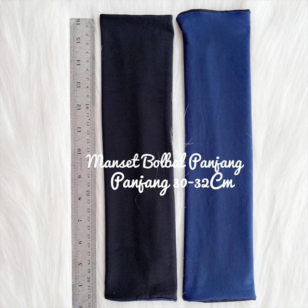 LS 896 - Manset Tangan Bolak Balik Panjang 30cm Inner Dalaman Handsock