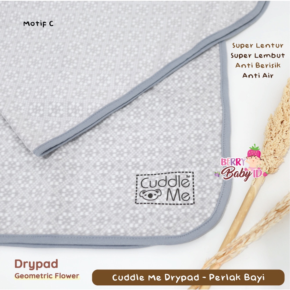 Cuddle Me Drypad Perlak Bayi Mattress Protector Waterproof Anti Bocor Berry Mart