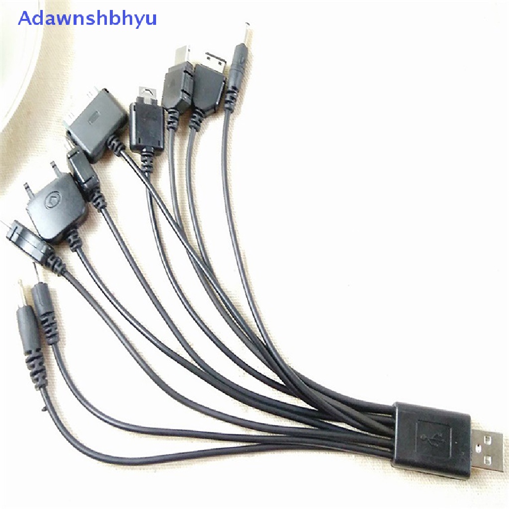 Adhyu Kabel USB Charger 10in1 al Untuk Motorola Samsung LG Kabel Data ID