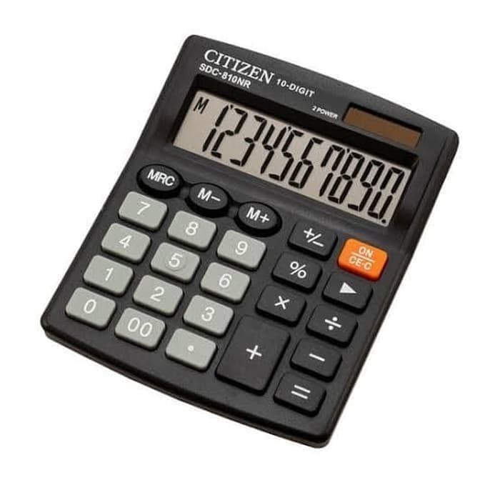 KALKULATOR SDC 810 NR CITIZEN - CALCULATOR MEJA SDC-810NR MURAH HIGHT QUALITY
