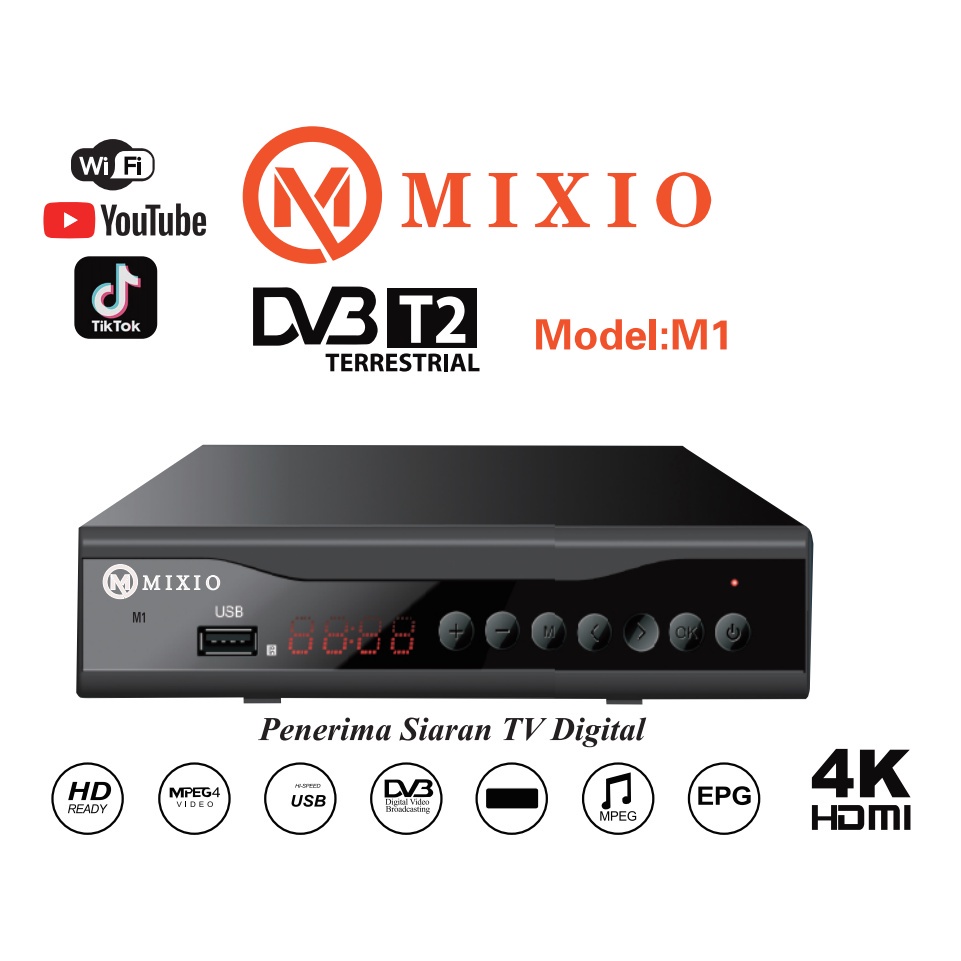 [ READY STOK ] SET TOP BOX STB TV DIGITAL ZYREX DVB T2