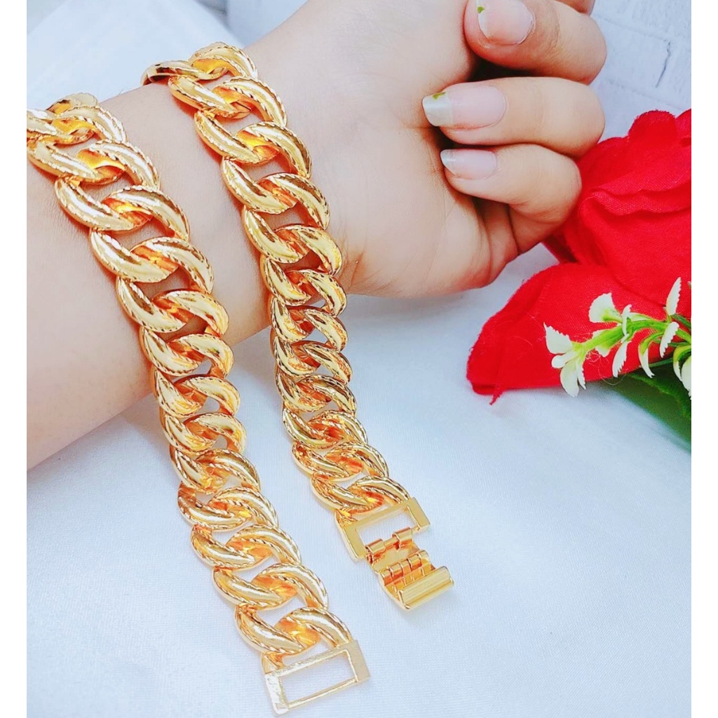Gelang Xuping Terbaru Lapis Emas Perhiasan Wanita Jewelry T001