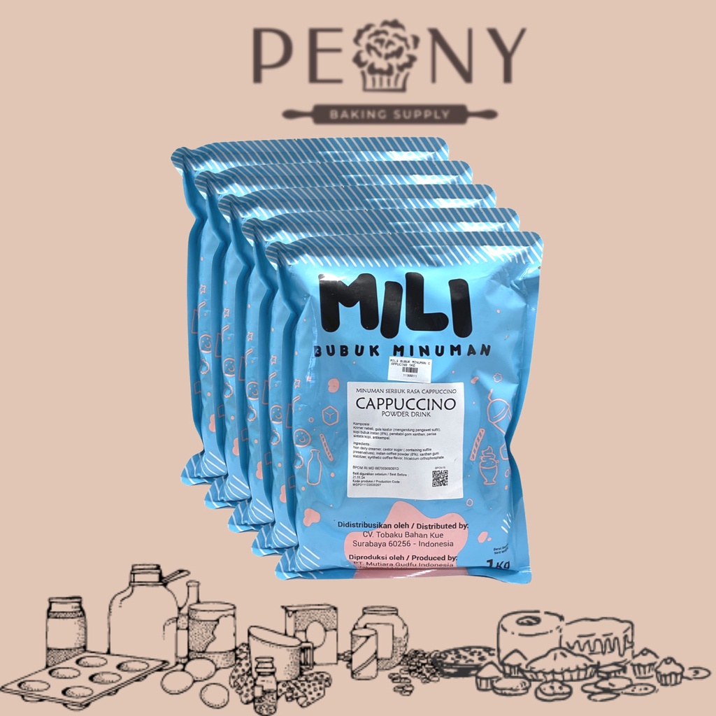 MILI BUBUK MINUMAN CAPPUCINO 1KG