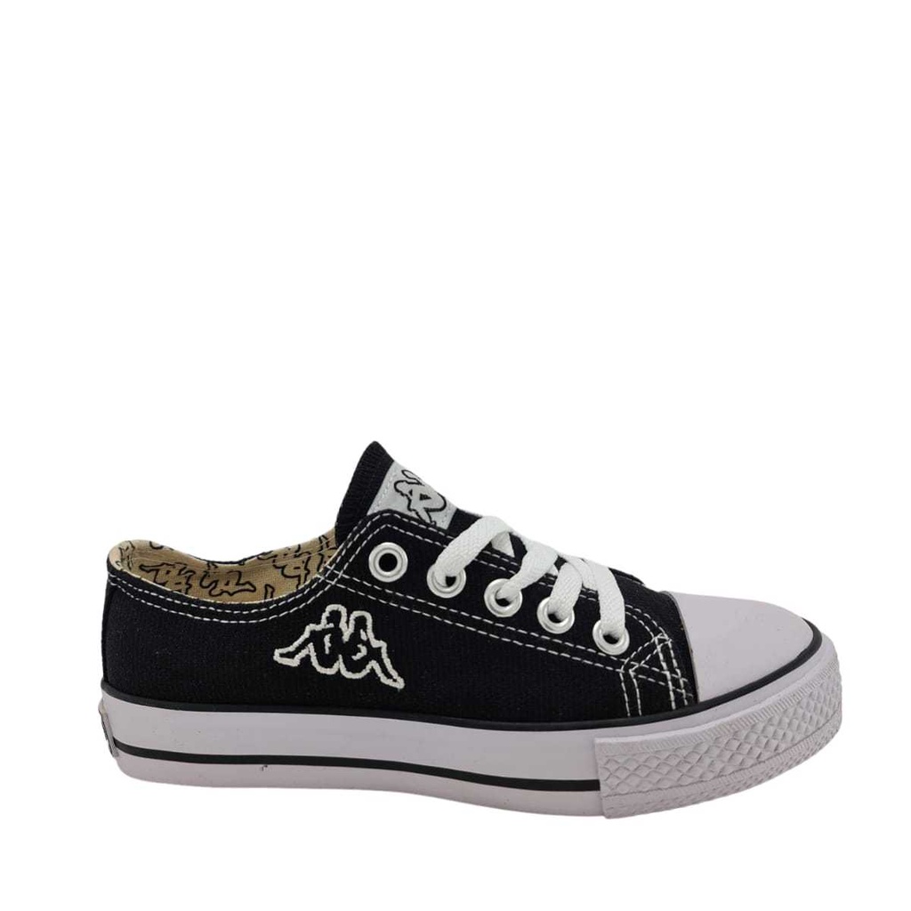 Kappa Erli Kid Low Cut Shoes Black/White