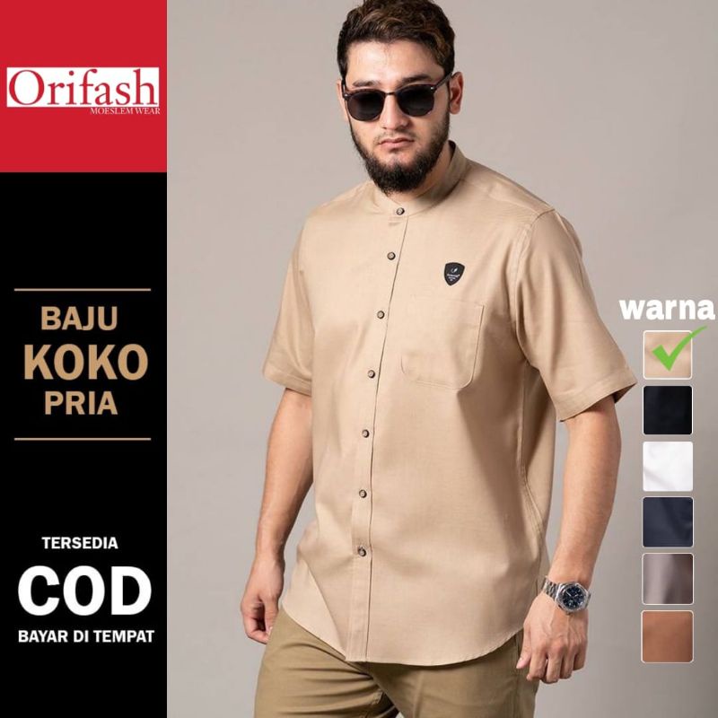 Baju koko kurta premium distro excellent quality lengan pendek