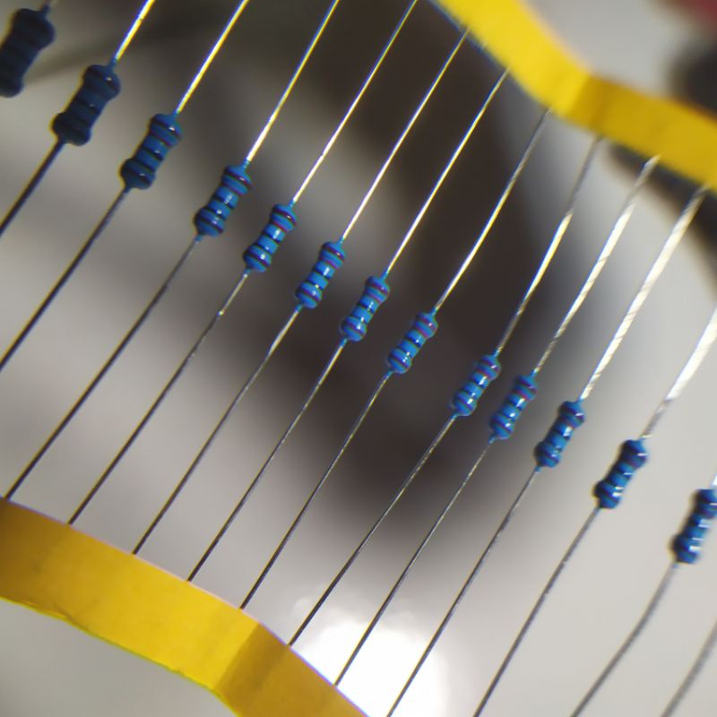 resistor 10k metal film Taiwan 1/4w