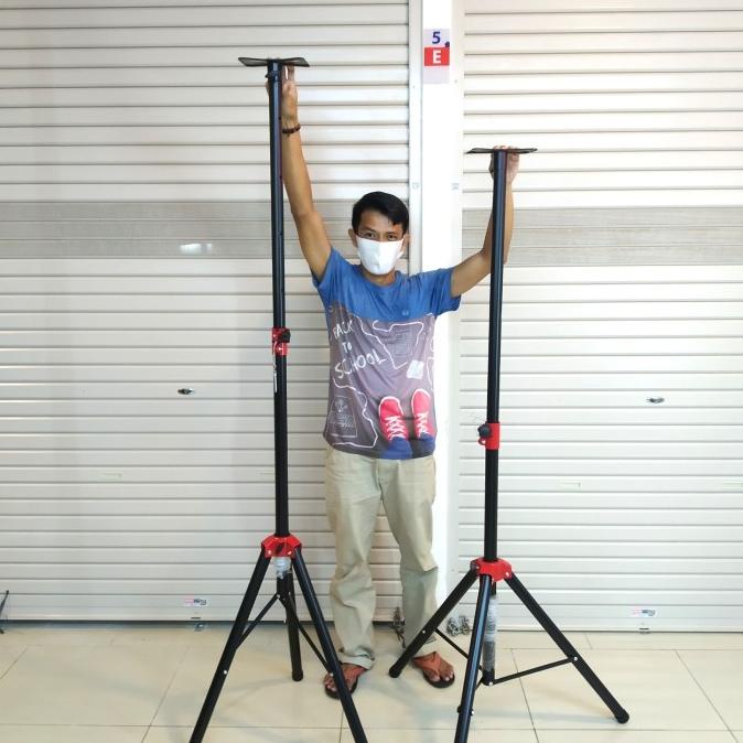 Tiang Lampu Sorot || Tripod Lampu Sorot Led Full Besi