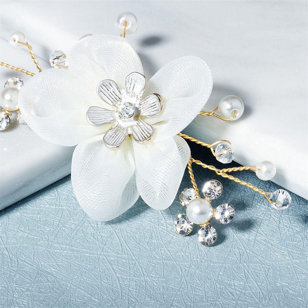 Nanas 1pasang Klip Sepatu Tumit Tinggi DIY Bride Kristal Shoes Decoration