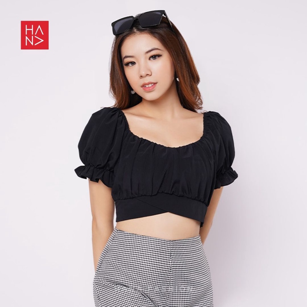 Hana Fashion - Reina Sabrina Top / Atasan Wanita Gaya Korea - SB279