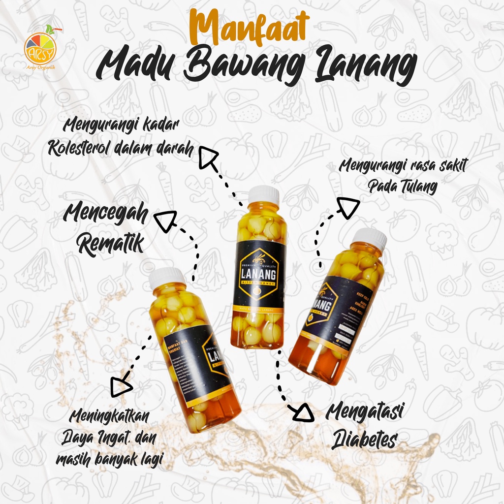 ( 350 gr ) Madu Hutan Bawang Lanang / Madu Bawang Lanang