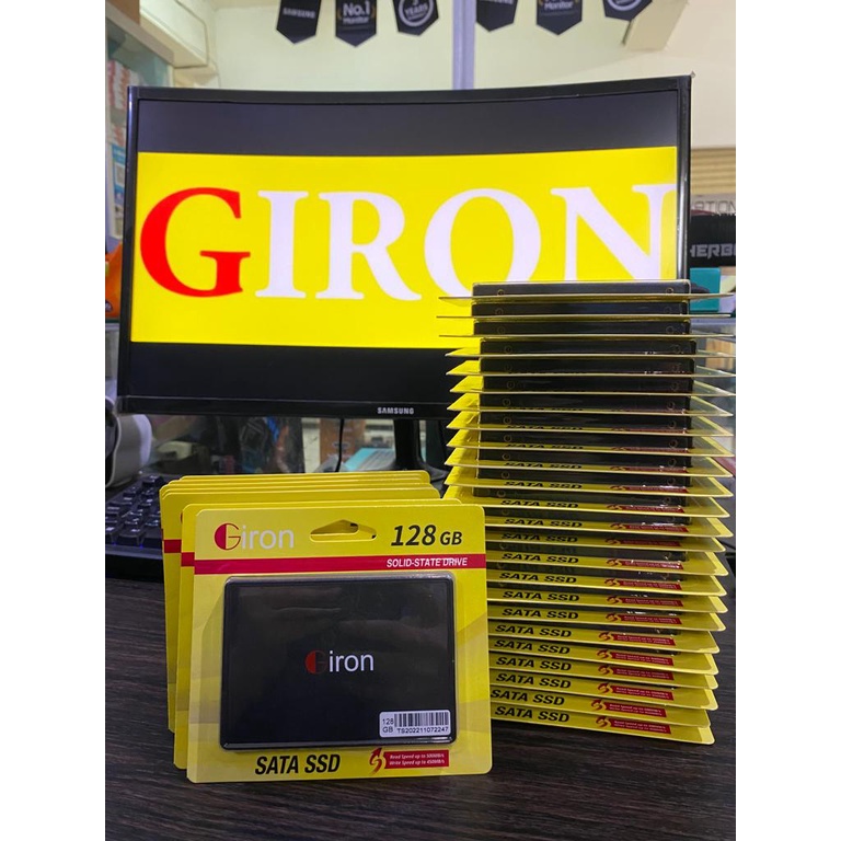 SSD Giron 128GB Sata III Speed Up to 500Mbps