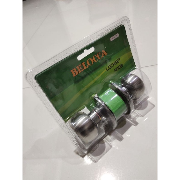 Kunci Bulat Kamar Mandi Stainless steel - Kunci Pintu Bulat