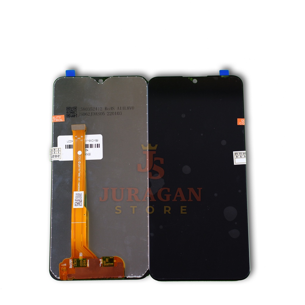 LCD TOUCHSCREEN VIVO Y95 - VIVO Y91 - VIVO Y91C - VIVO Y93 - VIVO Y1S COMPLETE ORIGINAL