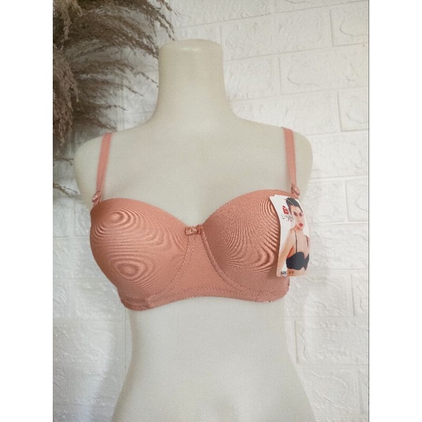bra liying cup setengah bisa tipis