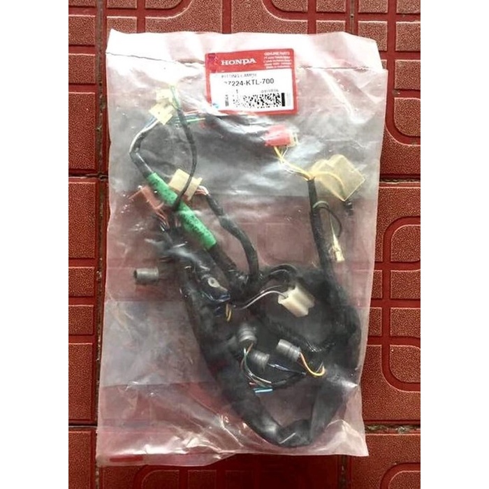 Kabel Body Fiting Lampu Supra Fit new - 37224KTL700