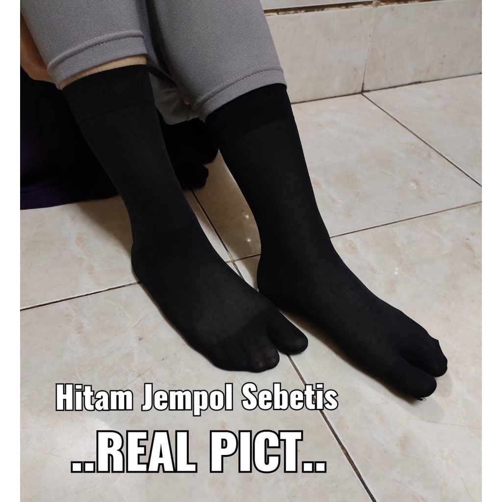 Stoking Jempol Wanita Selutut Hitam Cream Kaos Kaki Stocking  Cewek Tipis Transparan  Nylon Musim Panas Kaus Kaki Warna Kulit Cewek Kaos Kaki Muslimah Kaos Kaki SPG Stocking SPG