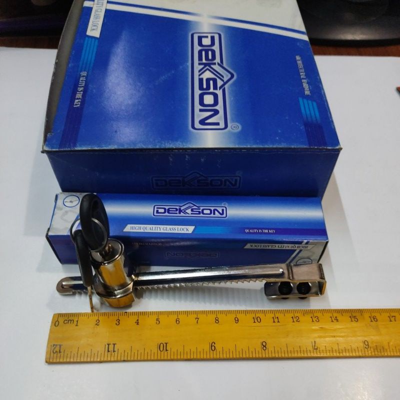KUNCI KACA /KUNCI ETALASE,KUNCI GERGAJI ASLI DEKSON