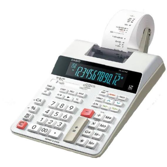 

Casio FR-2650 RC - Print Kalkulator Struk/Printing Calculator