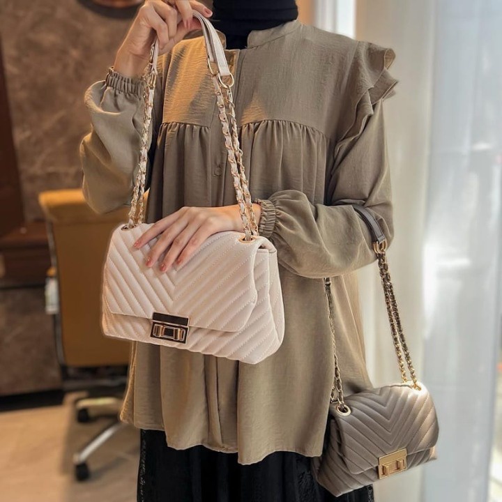 Tas Selempang Wanita Tas wanita Terbaru Tas Make Up tas wanita import Tas wanita Kekiniaan tas wanita murah sling bag wanita tas bahu wanita shoulder bag wanita tas wanita kekinian tas wanita murah tas fashion 197