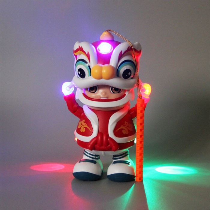 Dance Barongsai Imlek Kado Mainan Musik Joget Barongsay Souvenir Imlek Ornamen Imlek Harga Grosir Termurah