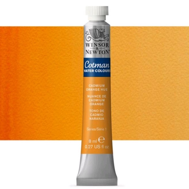 

COTMAN WATERCOLOUR 8 ML CADMIUM ORANGE HUE WINSOR & NEWTON