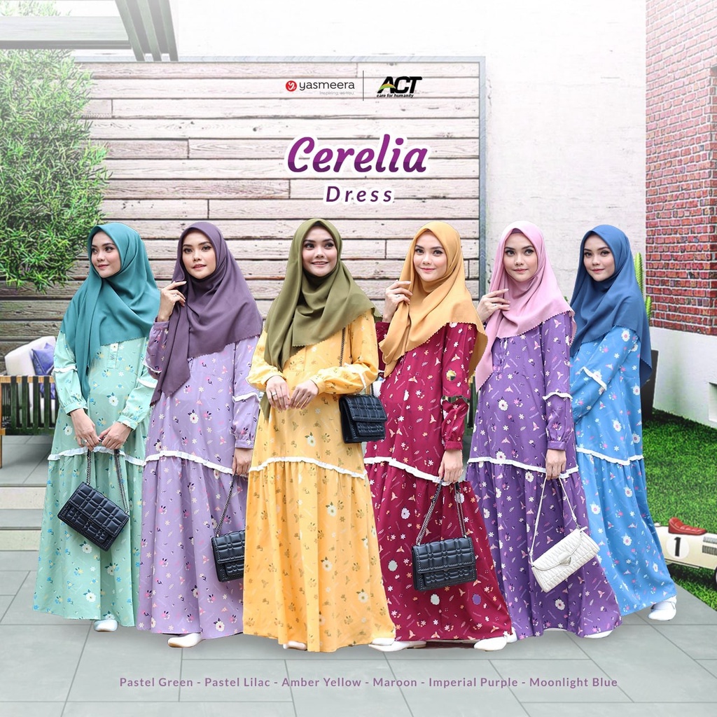 Gamis Dewasa CERELIA by YASMEERA