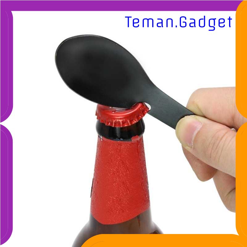 TG - DPR YYEDC Sendok Garpu Pisau Multifungsi Outdoor Camping EDC Tools - LX708