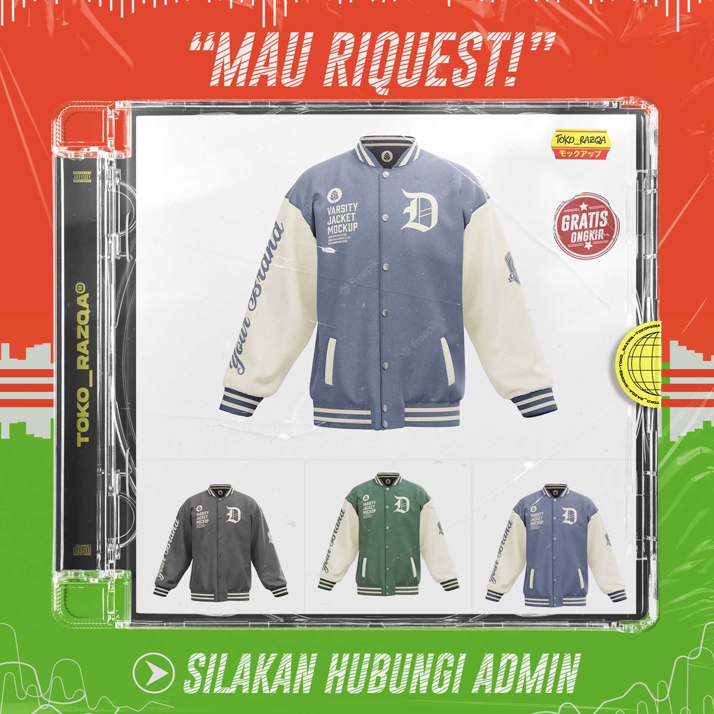 Mens Bomber Jacket Mockup ◖Mockup◗