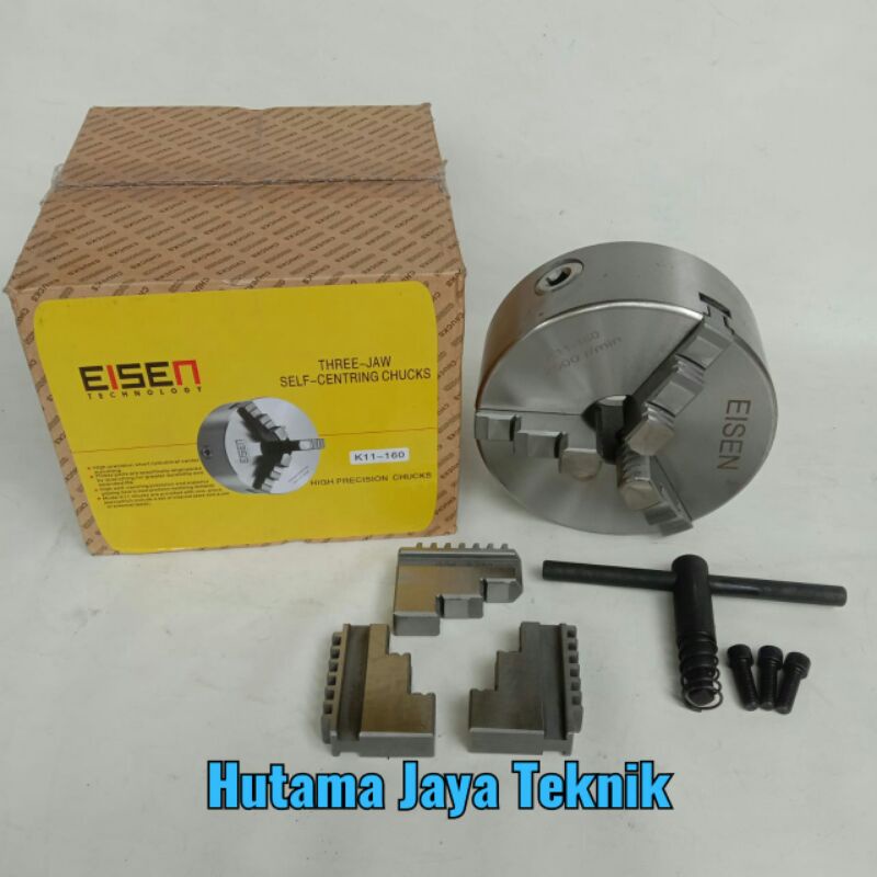 Catok Bubut kaki 3 6" inch 160 mm 16 cm Eisen K11-160