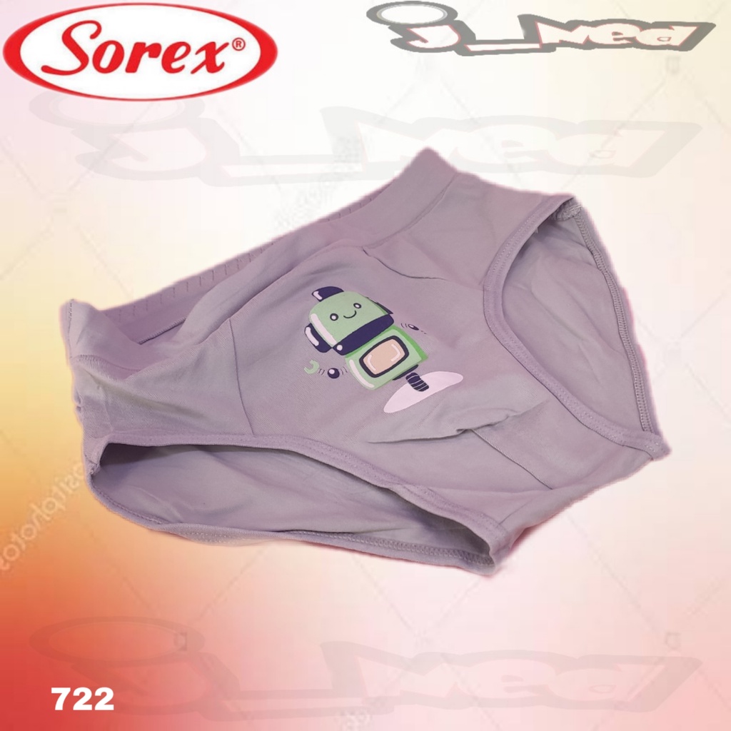 J722 CD ANAK COWOK SOREX S-XL SOREX GM 650 CELANA DALAM  ANAK